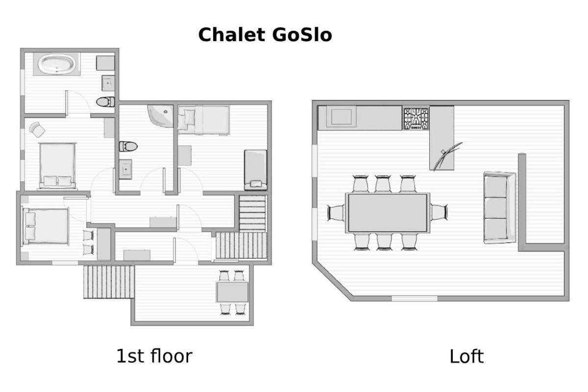 Chalet Goslo Srpenica Zewnętrze zdjęcie